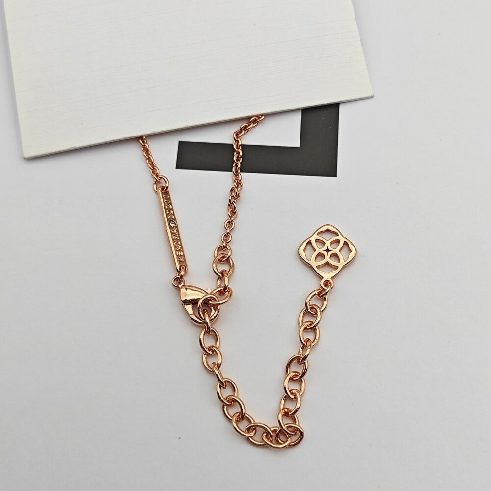 Kendra Scott rose Gold Necklace - Picture 4 of 4